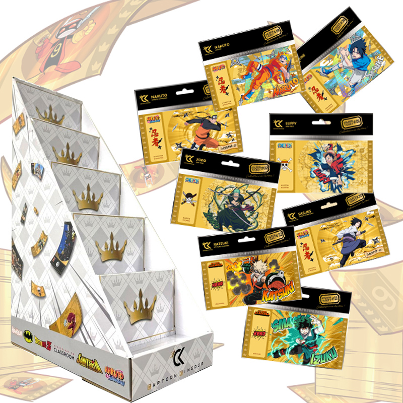 Présentoir 5 étages Golden Ticket Cartoon Kingdom